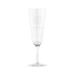 Custom Symglass 7oz Clear Champagne Flute